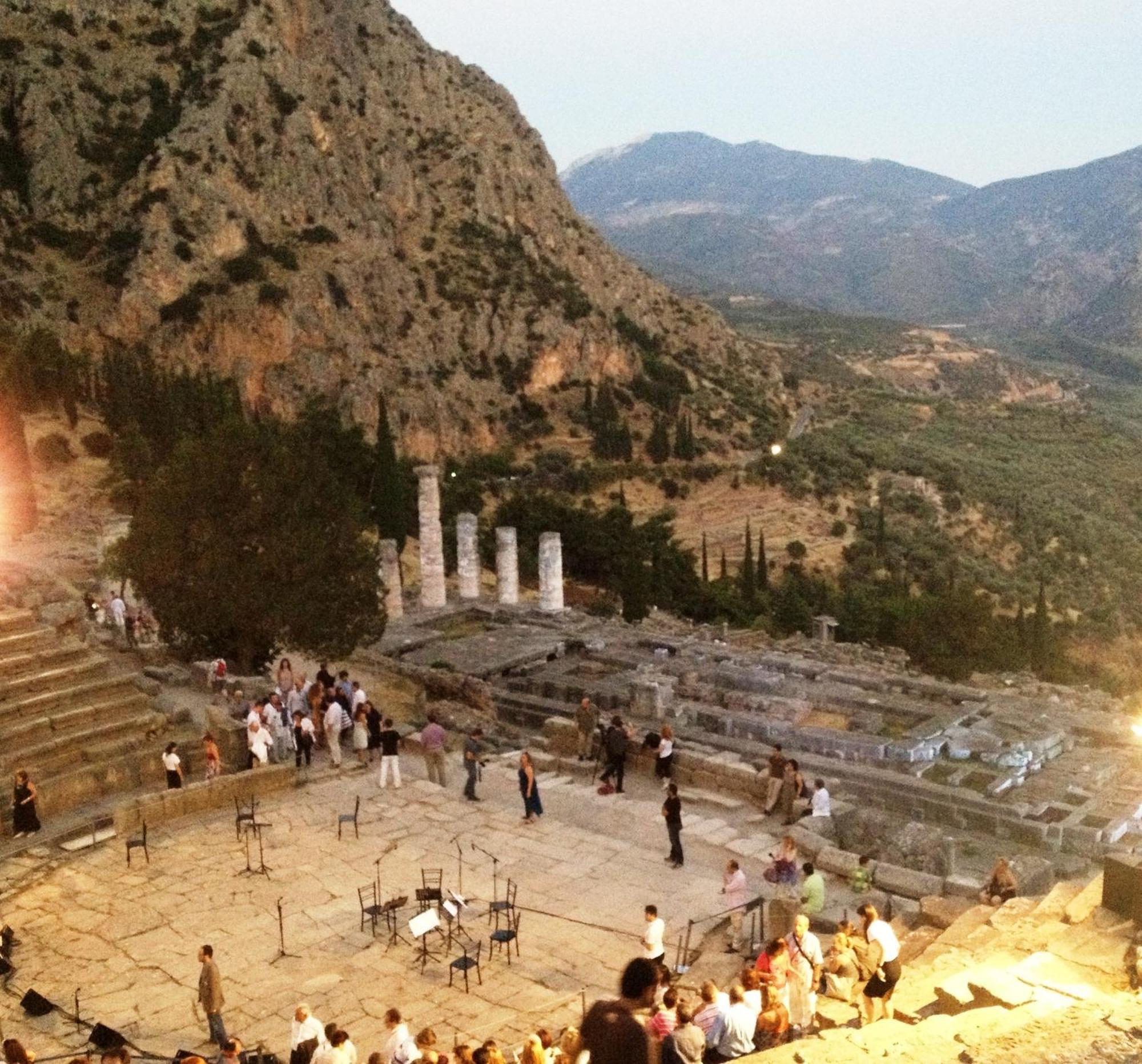 Parnassos Delphi Hotel Exterior photo